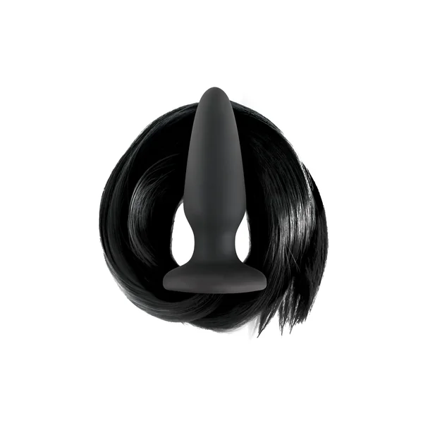 NS Novelties Filly Tails Anal Plug Black