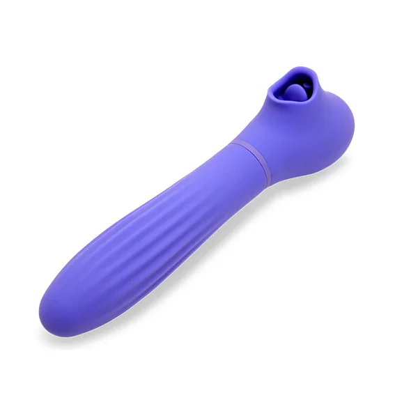 Nu Sensuelle Daisy Triple Action Thrusting Suction Vibe in Purple