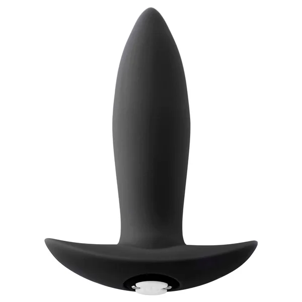Nu Sensuelle Mini Plug 15 Function Rechargeable Silicone Waterproof Black 5 Inch