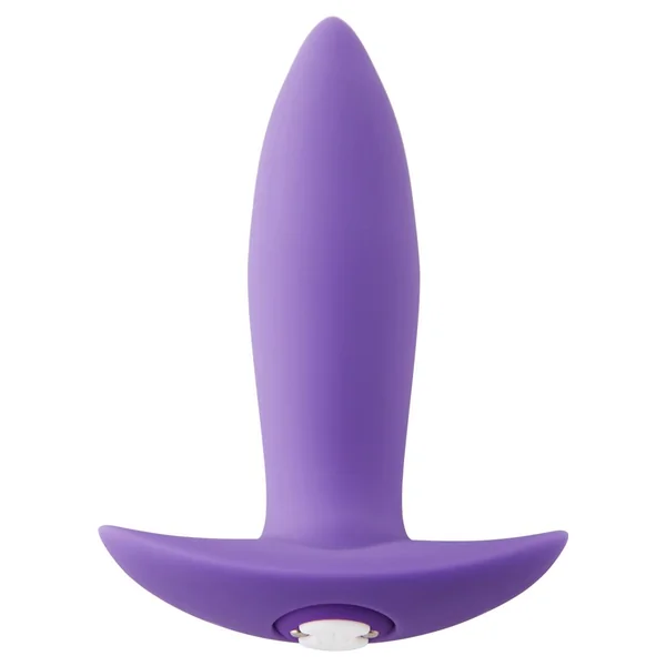 Nu Sensuelle Mini Plug 15 Function Rechargeable Silicone Waterproof Purple 5 Inch