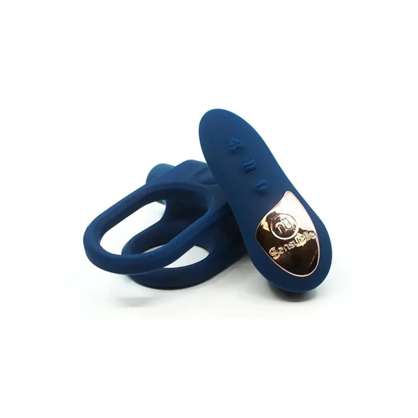 Nu Sensuelle Silicone Bullet Ring XLR8 Rechargeable Vibrating Cock Ring with Remote Control