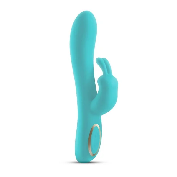 Obsessions Hera Rechargeable Silicone Rabbit Vibrator – Aqua