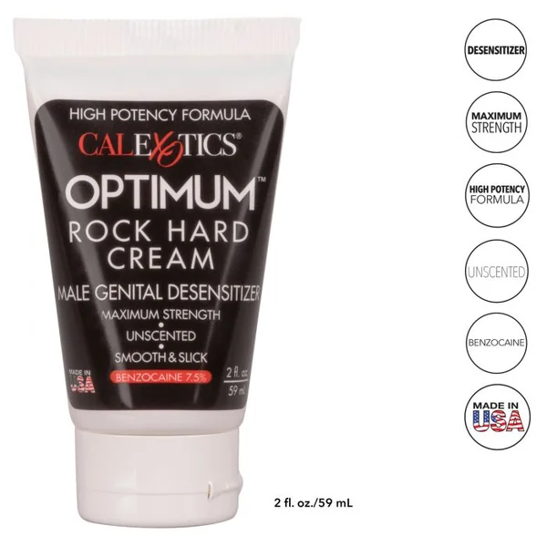 Optimum Rock Hard Desensitizing Cream – Maximum Strength