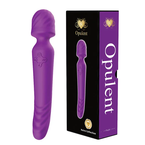 Opulent Warming Massage Vibe - Purple