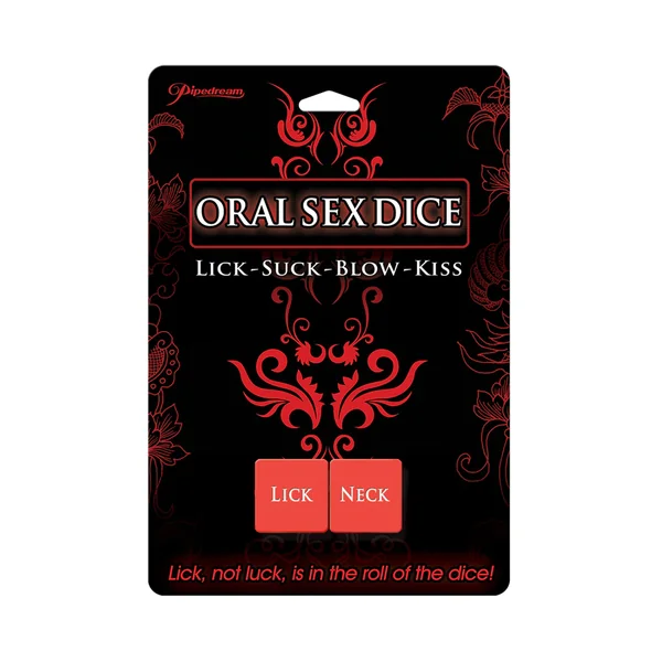 Oral Sex Dice Lick-Suck-Blow-Kiss