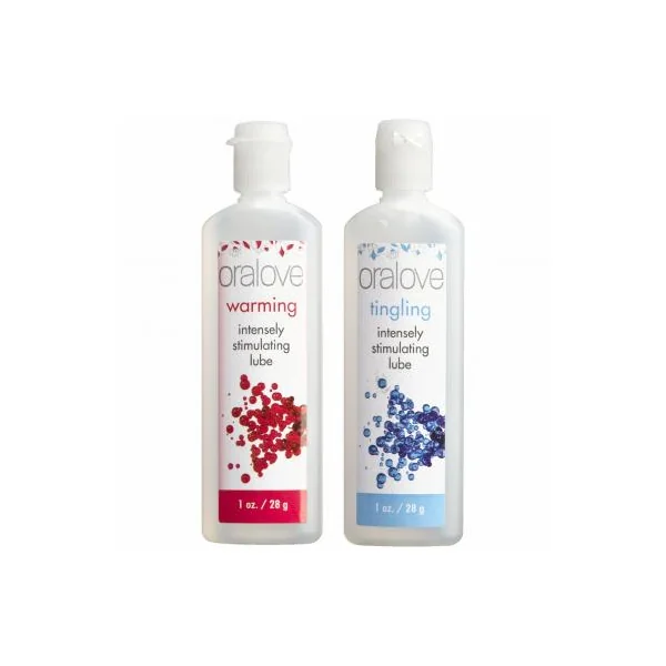 Oralove Dynamic Duo Lickable Warming And Tingling Lubes