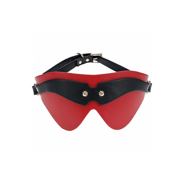 Ouch International - Milan Collection - Blindfold - Red/Black
