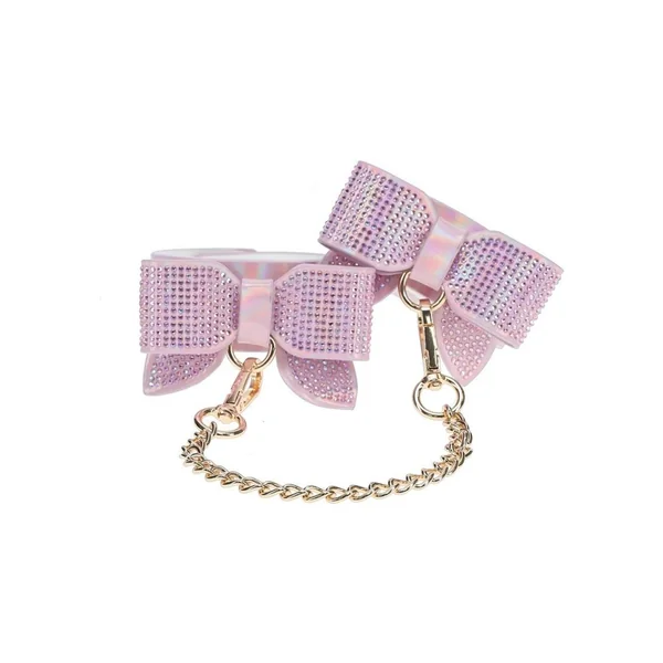 Ouch! Paris Collection Leg Cuffs – Pink