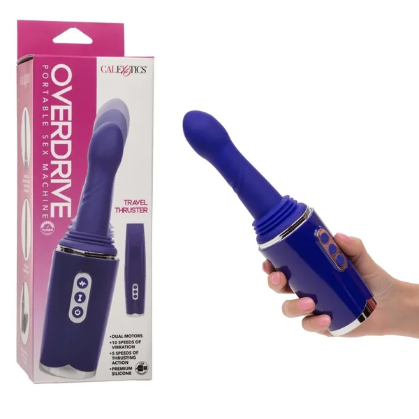 Overdrive Rechargeable Portable Sex Machine Travel