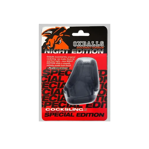Oxballs Cocksling -2 Cock + Ball Sling - Night Edition