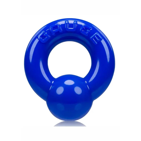Oxballs Gauge Super Flex Cock Ring – Blue