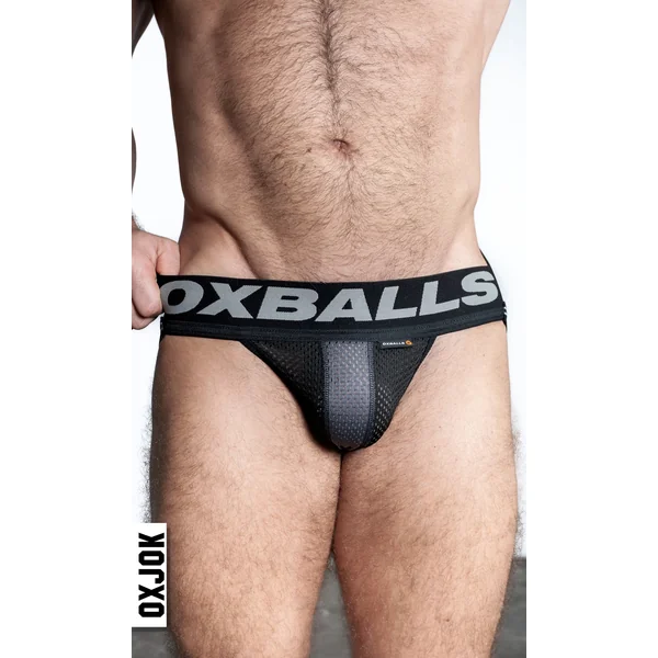 OXJOK AIRMESH JOCK BLACK XLARGE