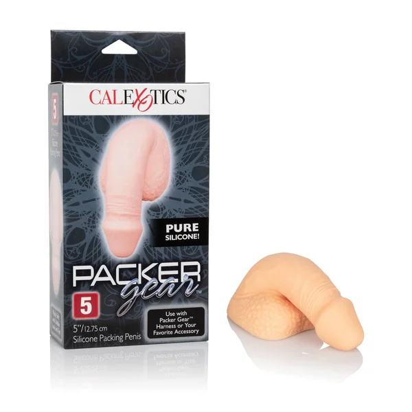 Packer Gear 5" Silicone Packing Penis - Ivory