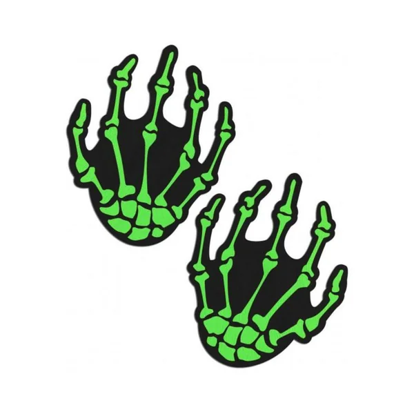 Pastease Neon Green Skeleton Hands