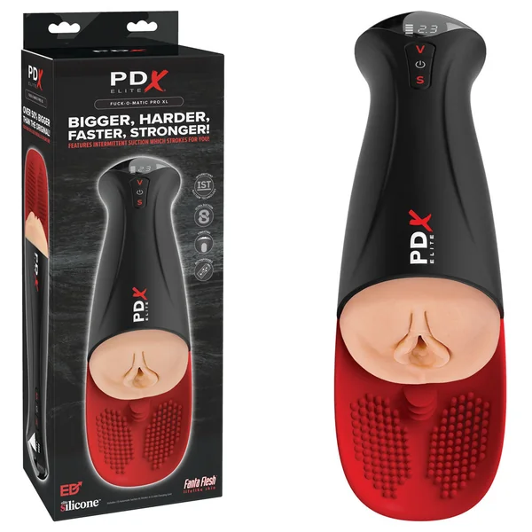 Pdx Elite Fap-O-Matic Pro Xl Light Usb Auto Stroker