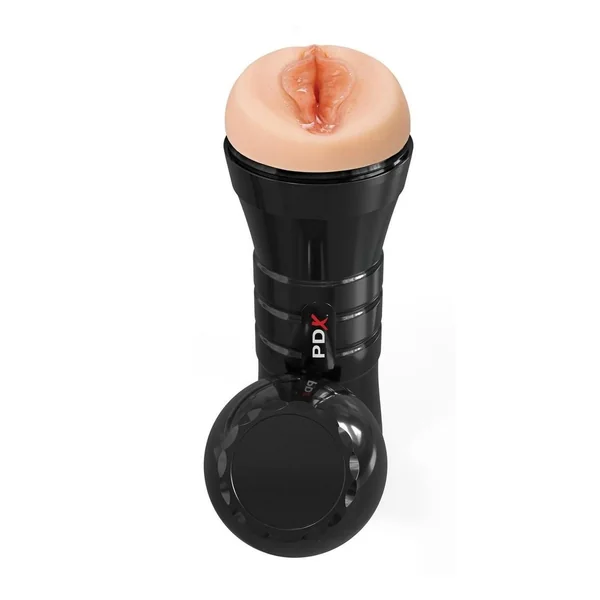 PDX Extreme Wet Pussies Super Luscious Lips XXL Self Lubricating Stroker – Vanilla