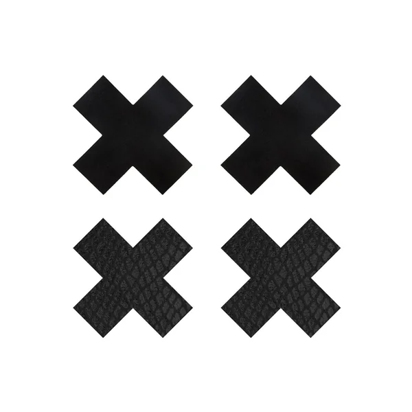 Peekaboo Classic Black X Pasties