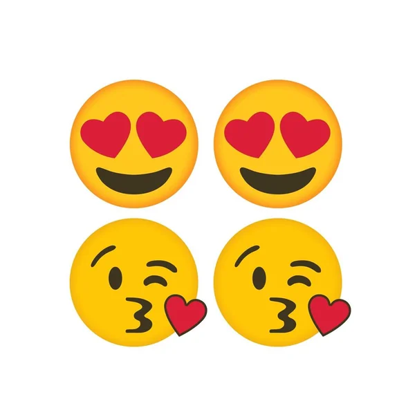 Peekaboos Emoji Hearts Pasties – Yellow/Red