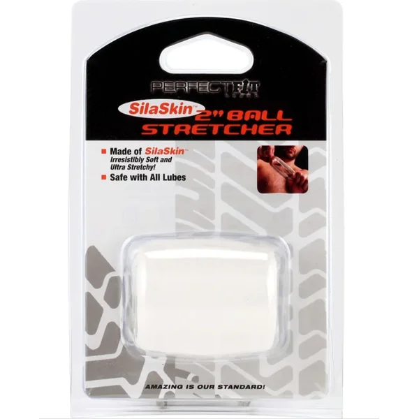 Perfect Fit – SilaSkin Ball Stretcher – 2 inch (Clear)