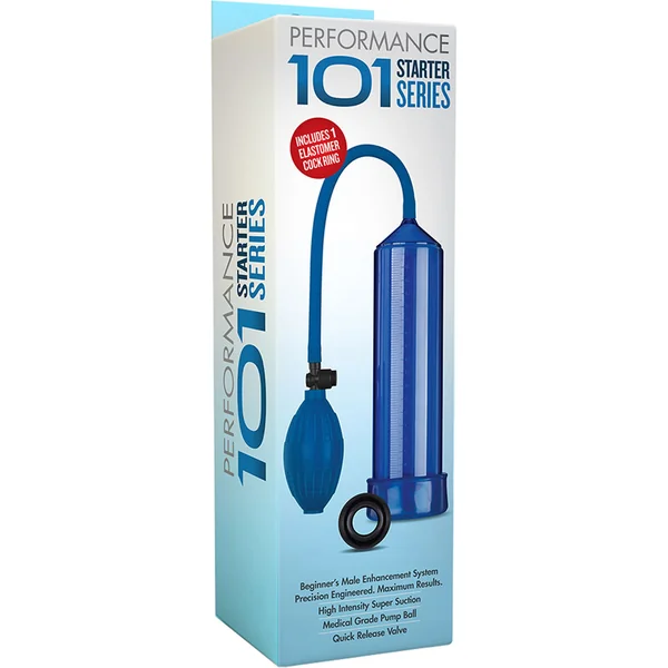 Performance 101 Starter Series Penis Pump Blue