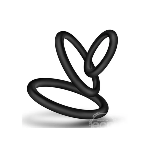 Performance VS4 Pure Premium Silicone 3pc Cock Ring Set