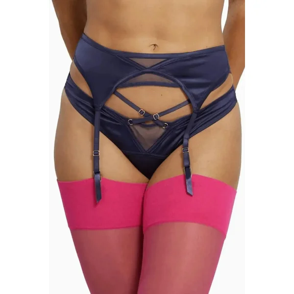 Philly Satin Tulip Garter Belt