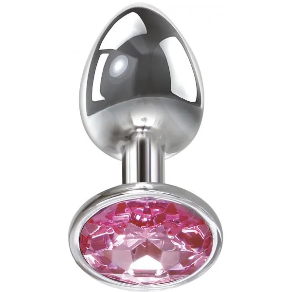 Pink Gem Anal Plug Medium