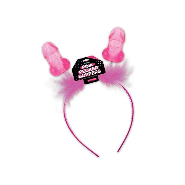 Pink Pecker Bopper Headband
