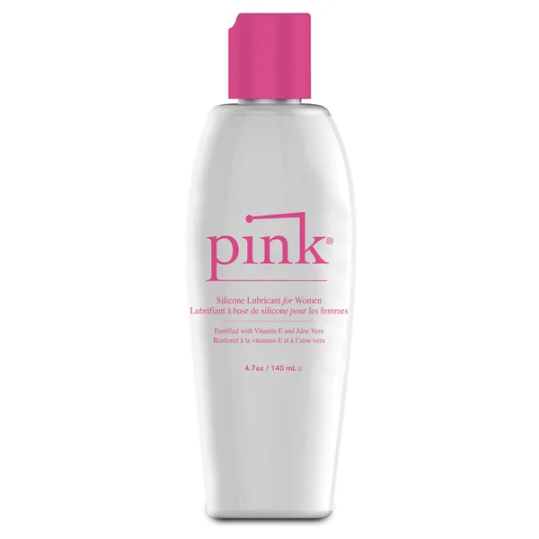 Pink Silicone Lube 4.7 oz