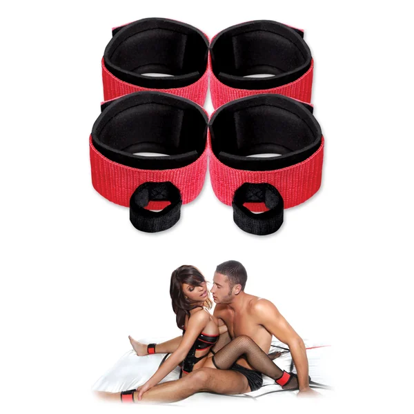 Pipe Dreams Fetish Fantasy Series Fantasy Web Bed Restraint System