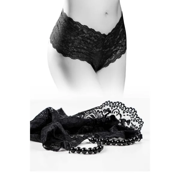 Pipedream - Hookup Panties - Pleasure Pearl Boy Shorts with Stimulating Pearls - Size XL-XXL