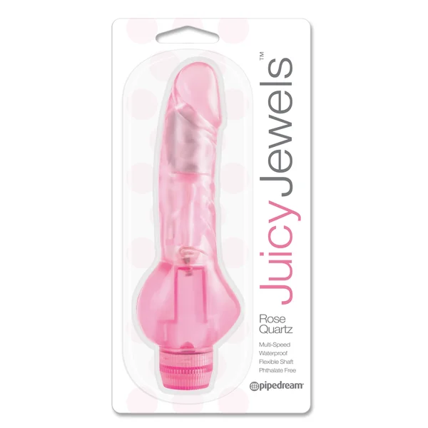 Pipedream Juicy Jewels Rose Quartz Vibrator
