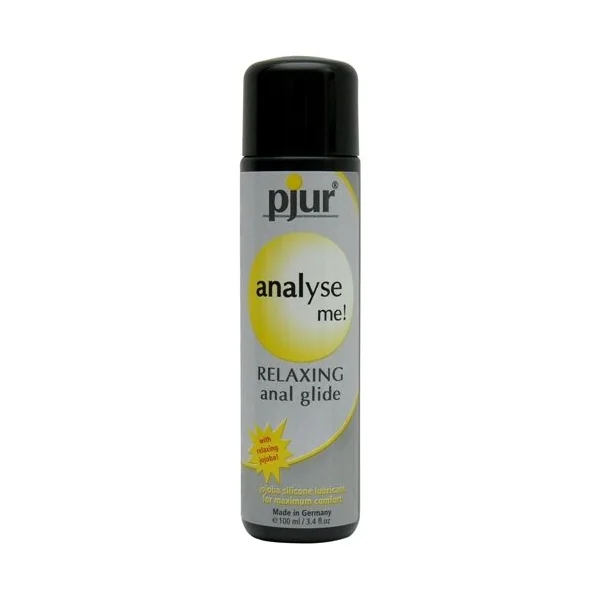 Pjur Anal Glide Silicone Lubricant with Jojoba Extract 100ml