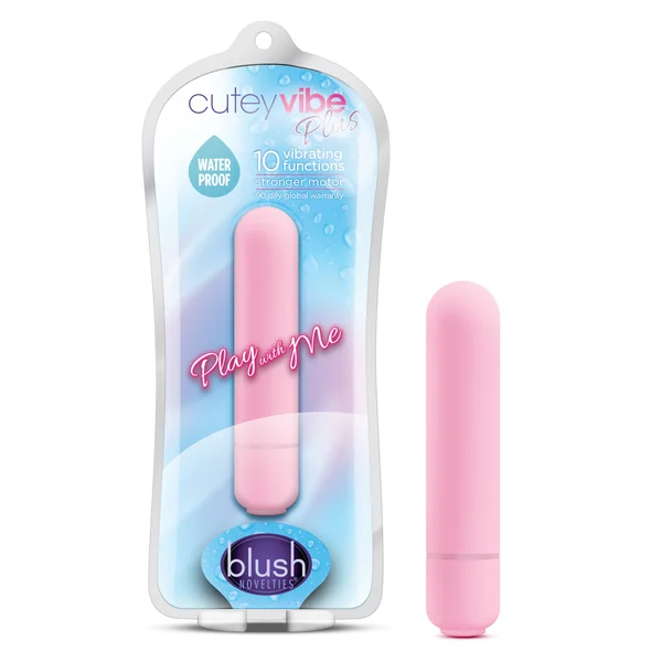 PLAY WITH ME CUTEY VIBE PLUS 10 FUNCTION BULLET PINK