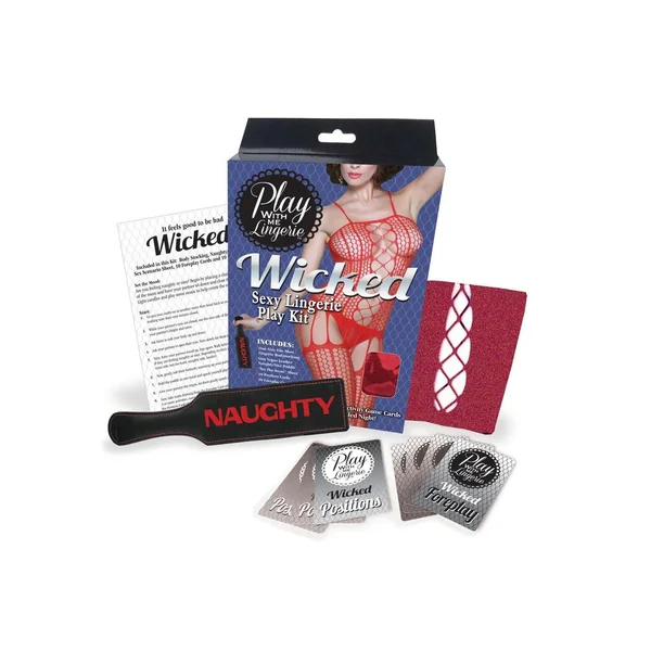 Play with Me Lingerie Wicked Sexy Lingerie Play Kit