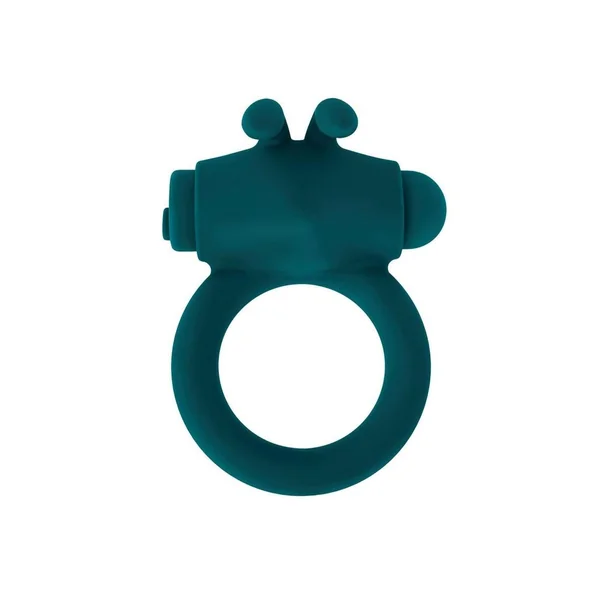 Playboy Bunny Buzzer Rechargeable Silicone Cock Ring – Teal