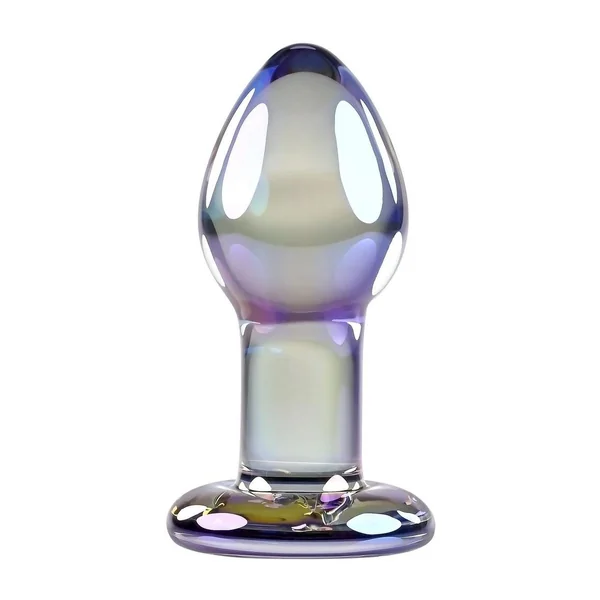 Playboy Jewels Glass Plug – Purple