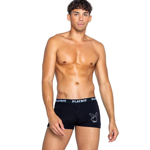 Playboy Mens Tuxedo Modal Boxer Briefs