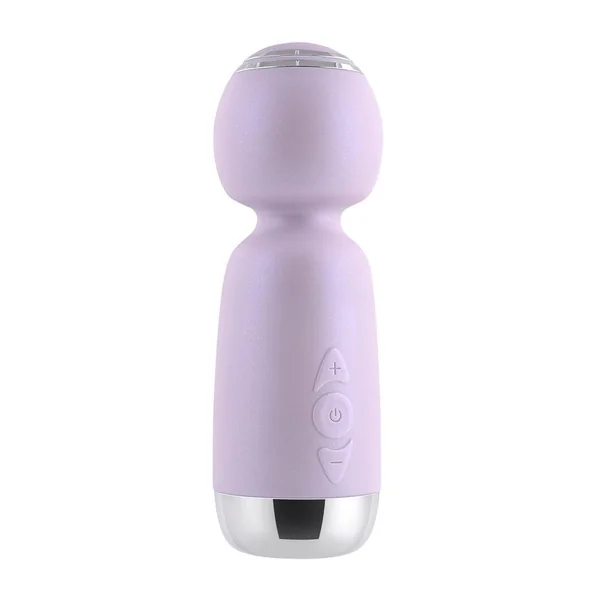 Playboy Royal Mini Rechargeable Silicone Massage Wand – Pink