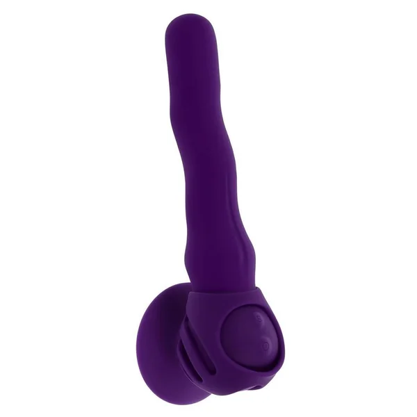 Playboy Wiggle It Rechargeable Silicone Wiggling Shaft – Purple