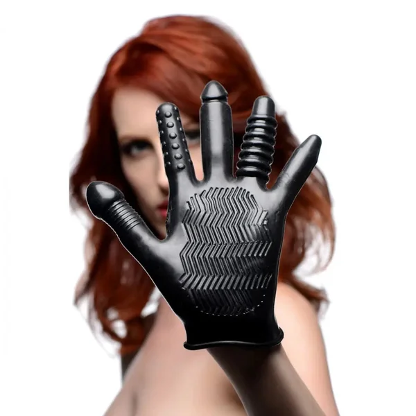 Pleasure Poker Sensory BDSM Textured Glove
