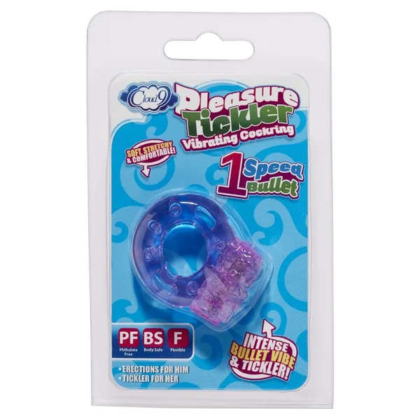 Pleasure Tickler Vibrating Cockring