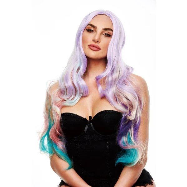 Pleasure Wigs Collection Ella Wig – Pastel Rainbow