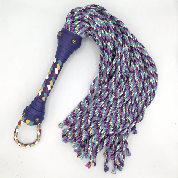 Pride Rope Flogger – Custom To Order