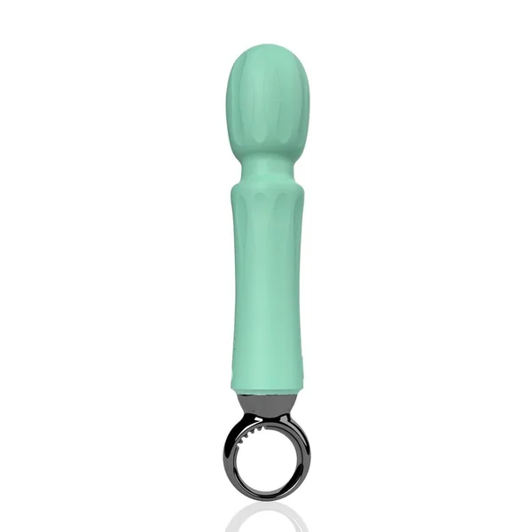 PrimO Rechargeable Silicone Wand – Teal