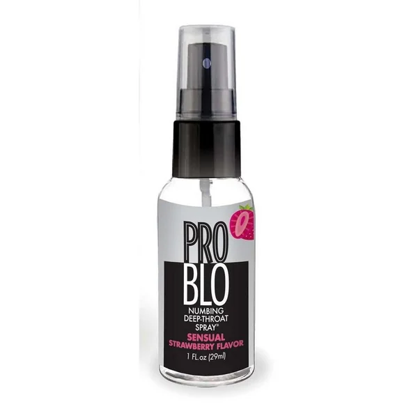 Problo Numbing Deep-Throat Spray 1oz - Strawberry