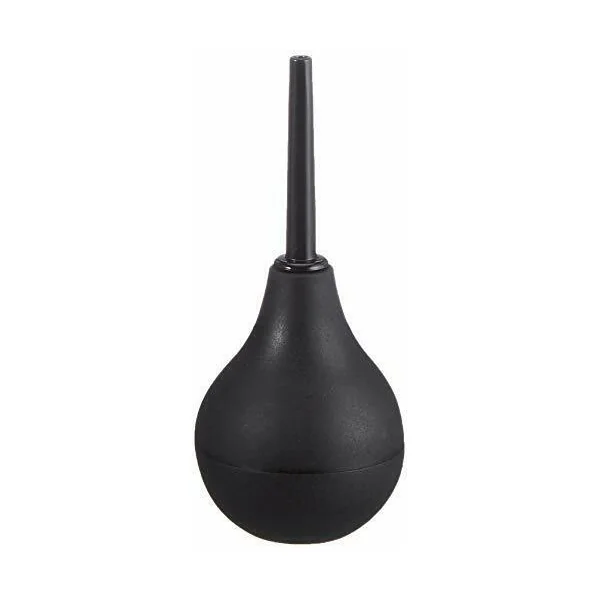 Prowler Bulb Douche in Black Travel Friendly Colon Cleaning Gear Anal Toys