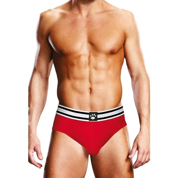 Prowler Red/White Open Brief – XXL