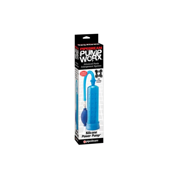 Pump Worx Silicone Power Pump, Blue