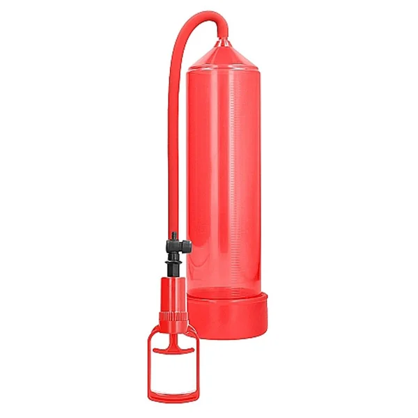 Pumped By Shots Comfort Beginner Penis Pump Red